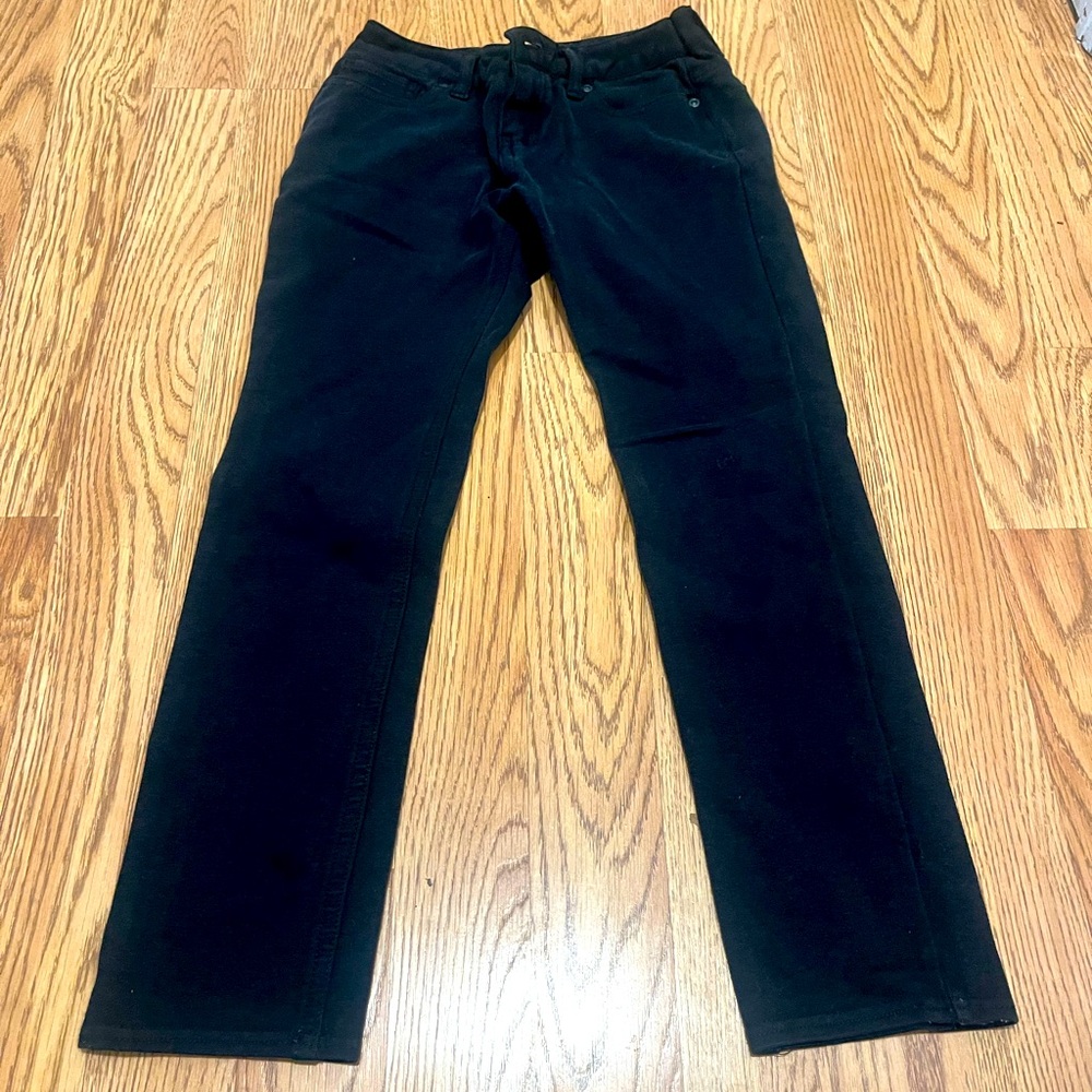 Gap Kids like new black stretch pants size regular 7